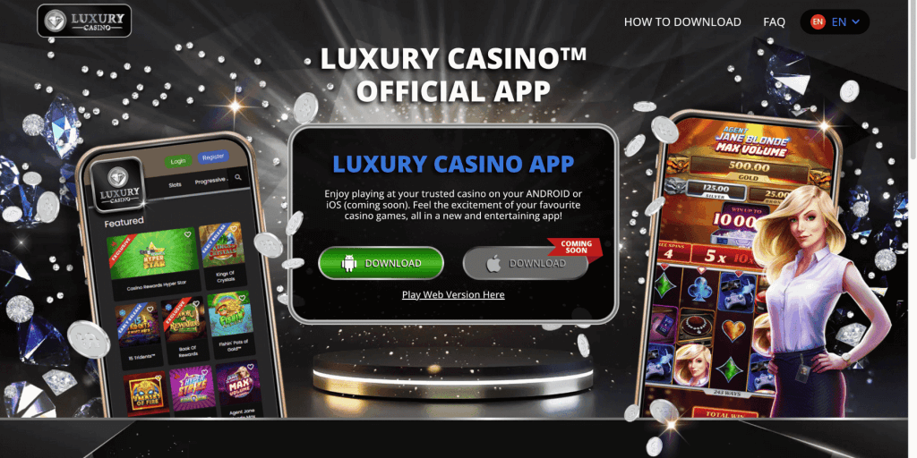 luxury casino app