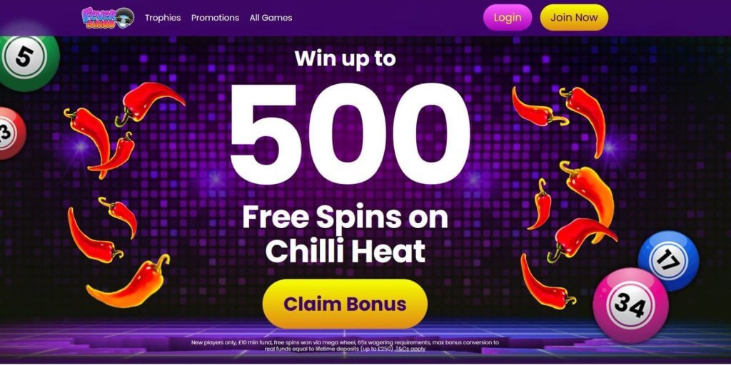 Fever Bingo Casino Welcome