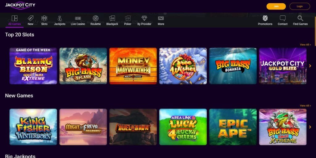 jackpotcity casino top slots