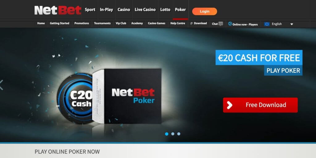 netbet casino play poker