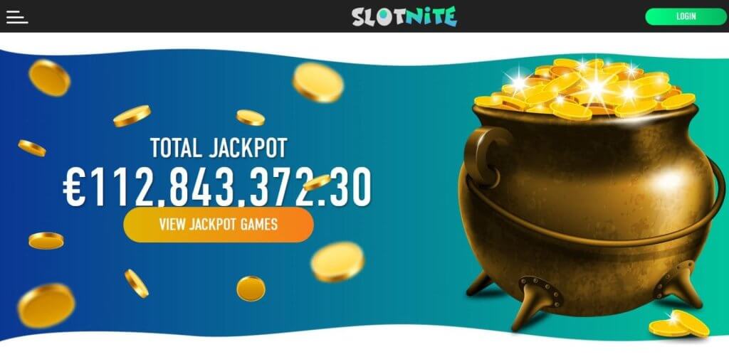 Slotnite Casino jackpot