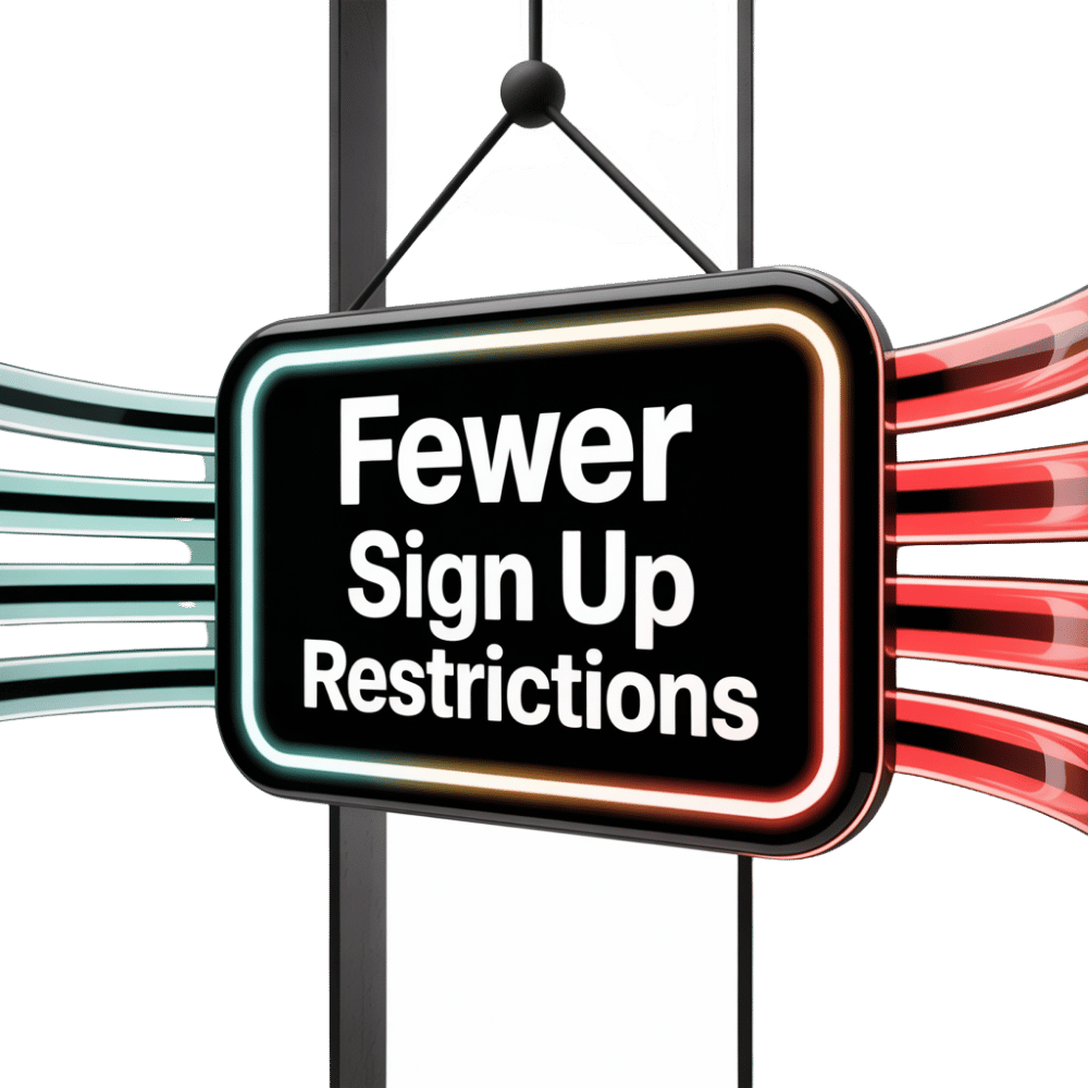 few signup restriction at non gamstop casinos