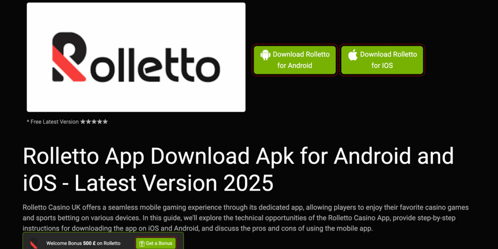 rolletto app